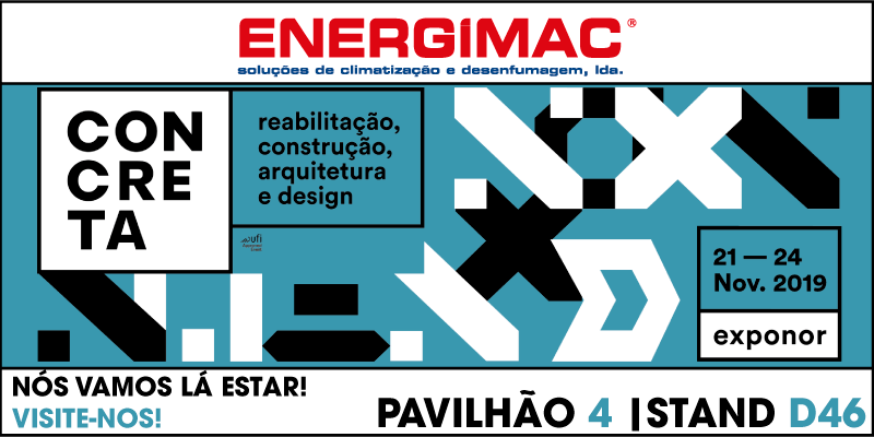Energimac presente na Feira de Construção - Concreta 21 a 24 na Exponor - Porto - ENERGIMAC