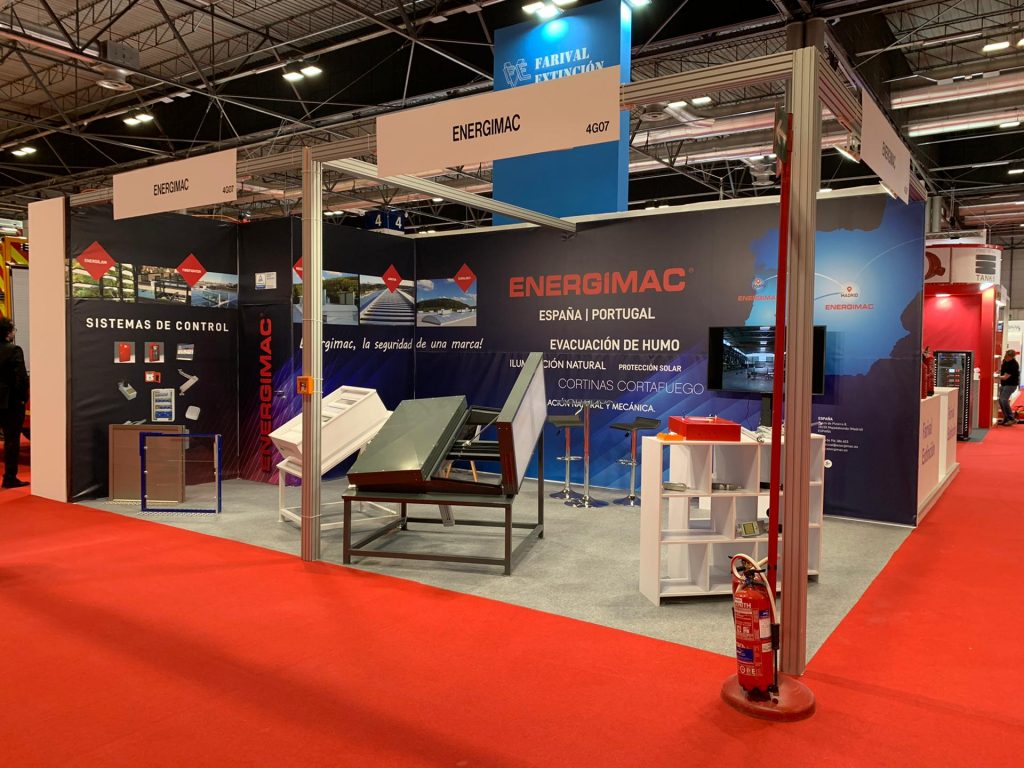 Stand da ENERGIMAC na SICUR 2020